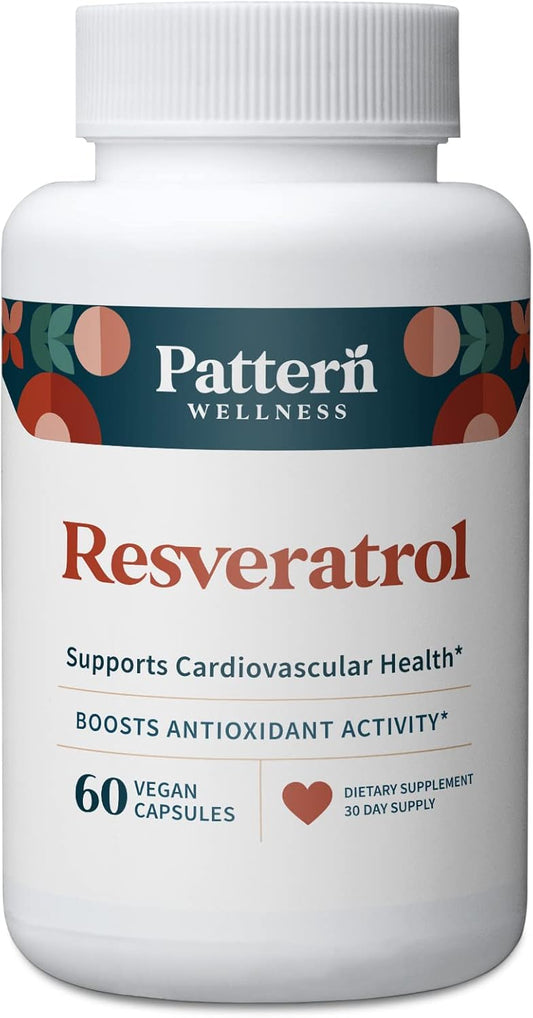 Resveratrol & Fisetin Supplement for Whole Body & Heart Health - Natural Antioxidant - Boost Immune Response - No Fillers - 60 Capsules