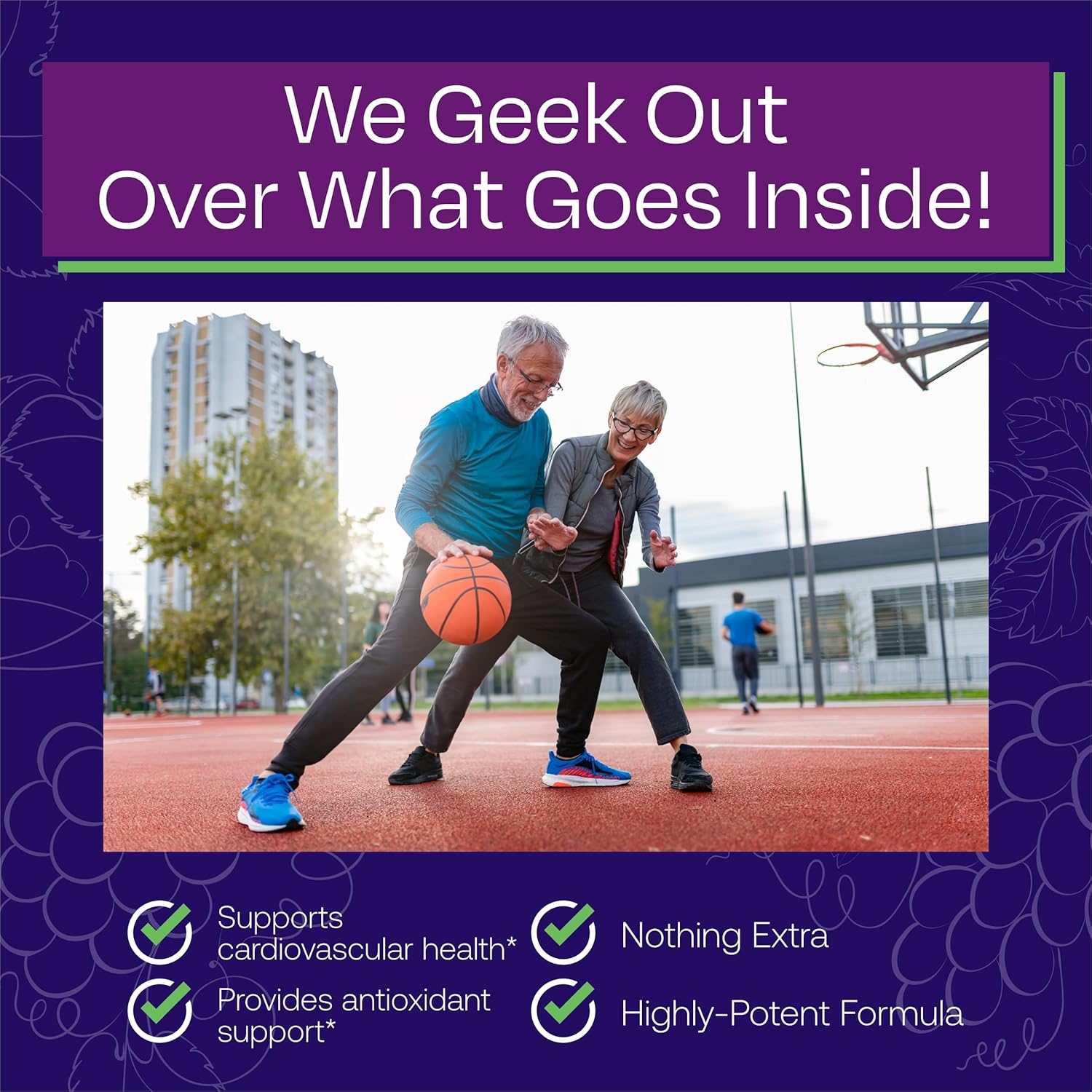 ResVitale Beauty 3 Skin Care Supplement with Collagen, Keratin & Elastin - 90 Capsules + ResVitale Resveratrol 250 mg for Men and Women - 120 Capsules