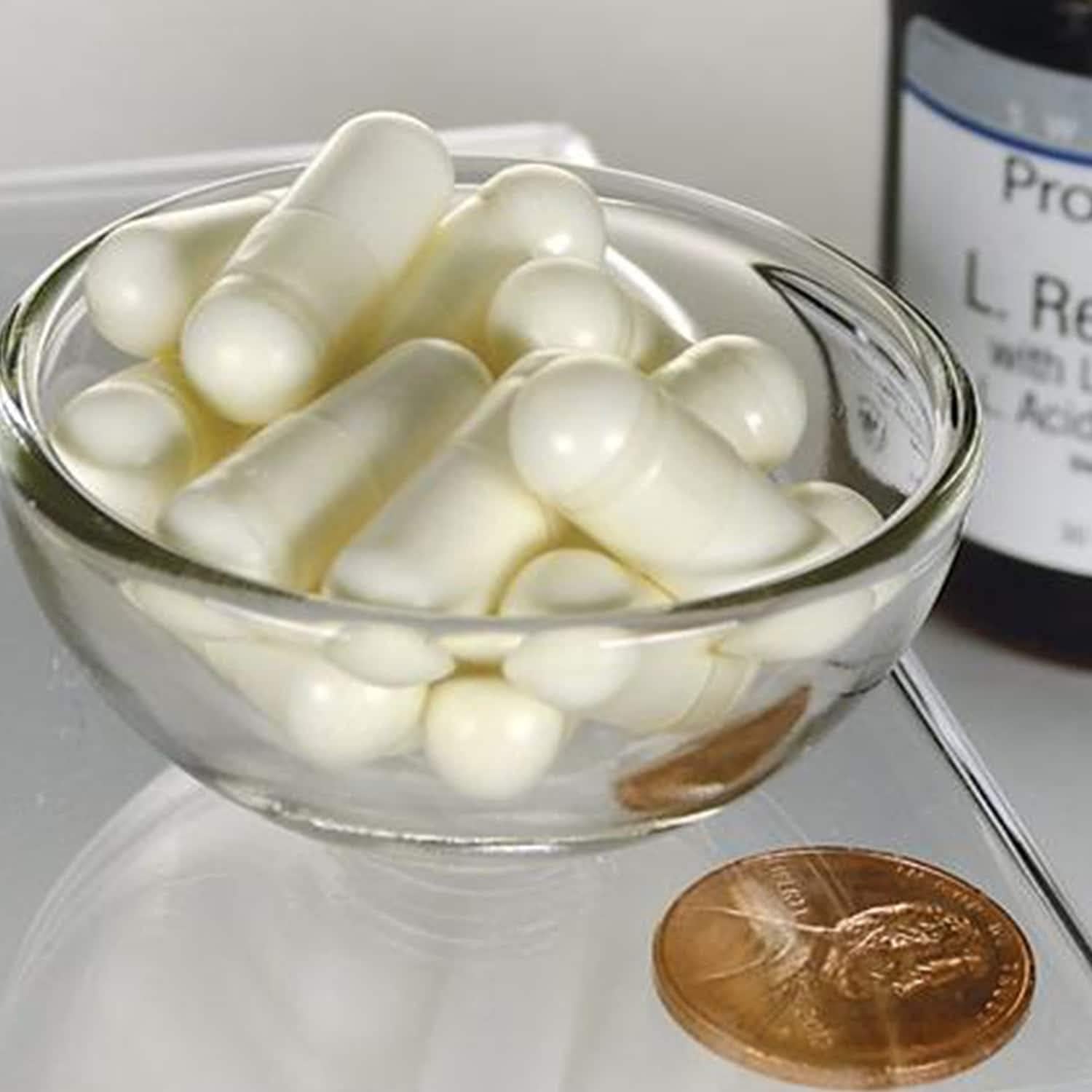 Reuteri Probiotic Plus with L. Rhamnosus & L. Acidophilus for Digestive Support - 7 Billion CFU - 30 Veg Caps