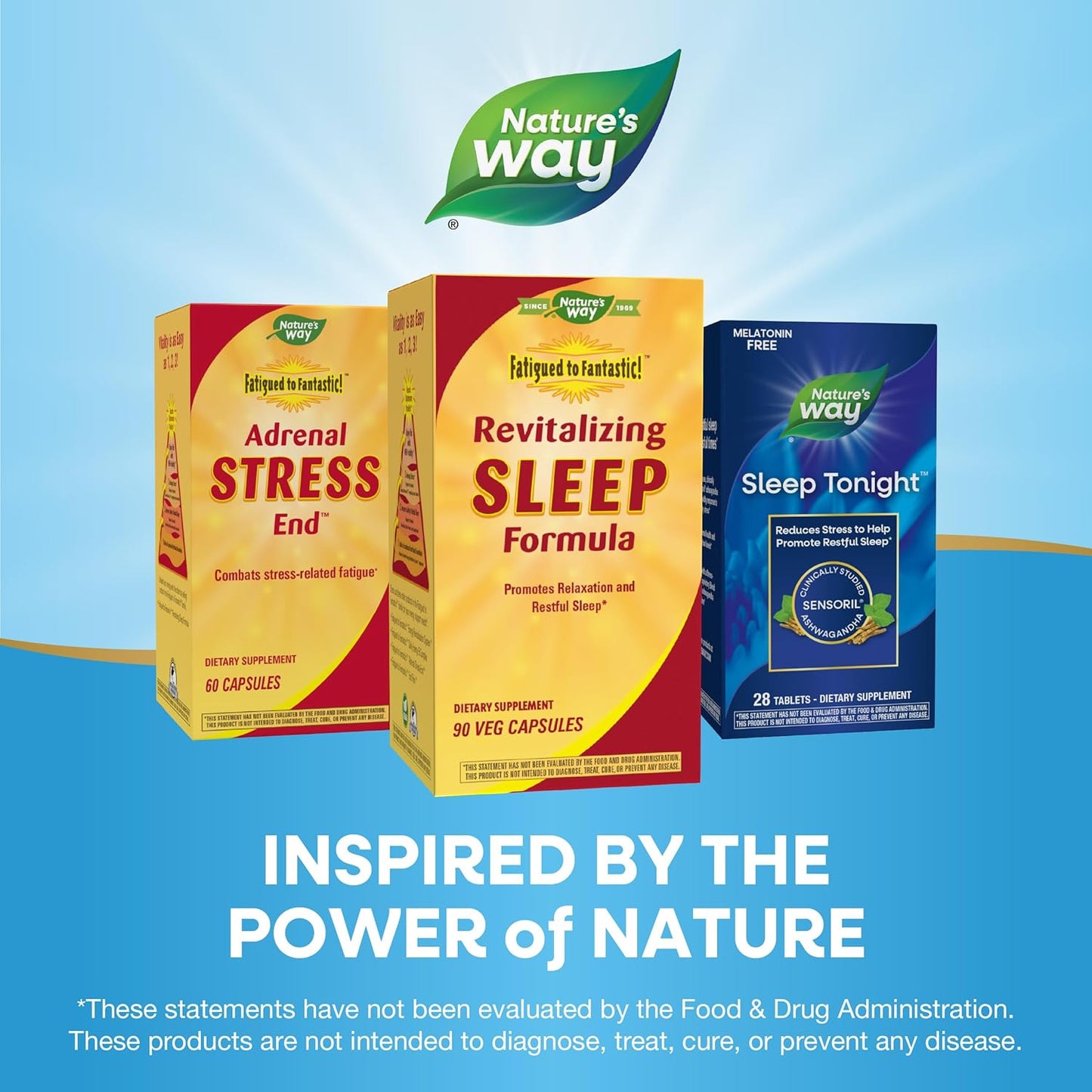 Revitalizing Sleep Formula by Nature's Way, 90 Capsules - Promotes Restful Sleep, Combat Fatigue