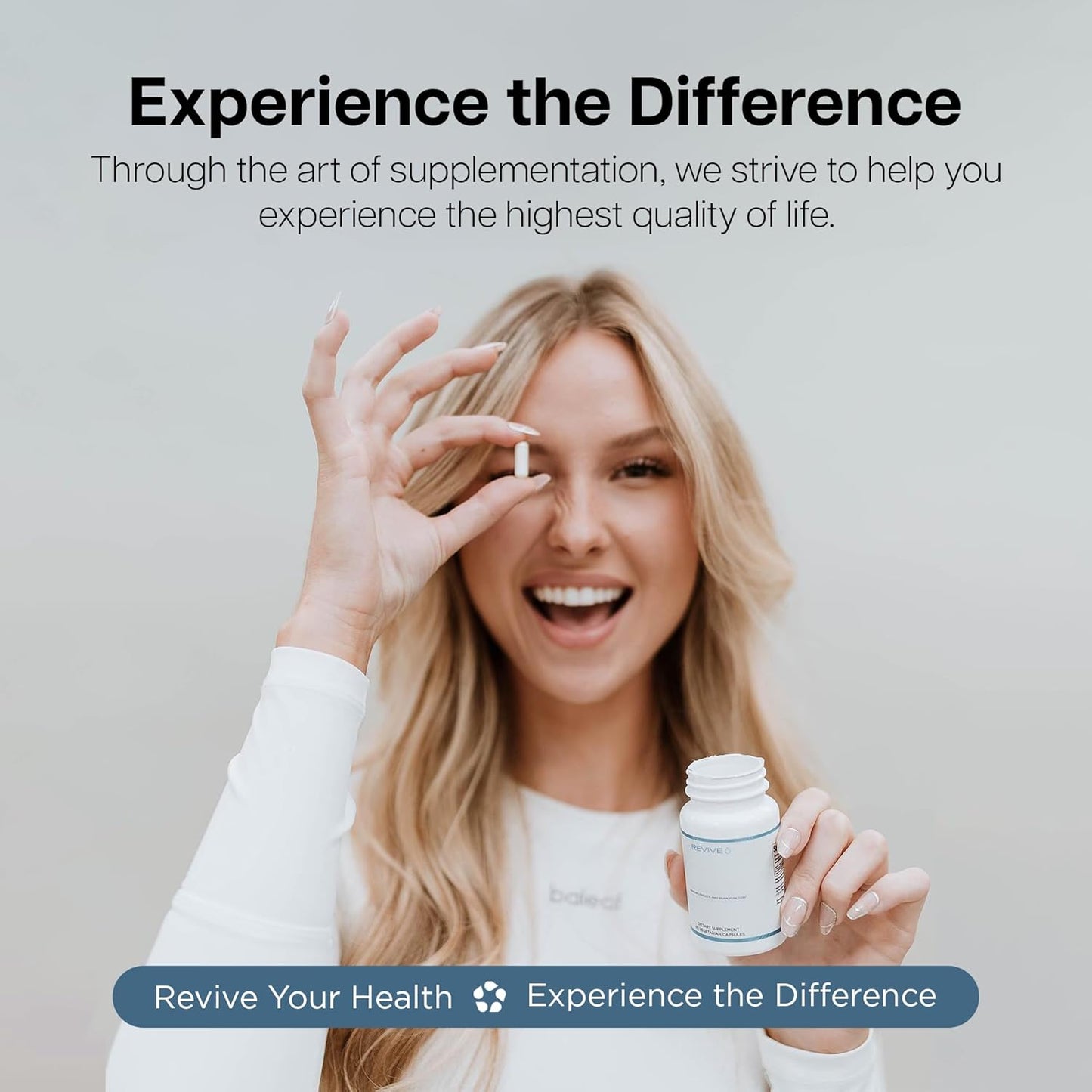 Revive MD Cortisol Manager - 90 Vegetarian Capsules with Magnesium & L-Theanine for Health & Energy - Vegan & Gluten-Free Supplement for Adrenal Gland Support