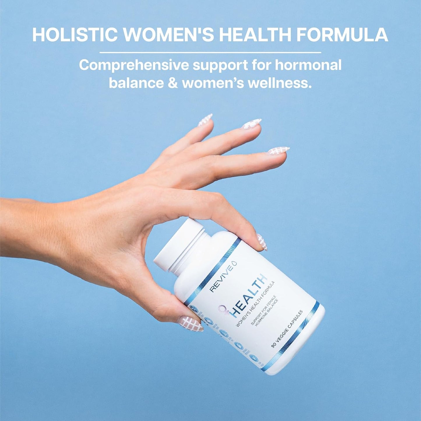 Revive MD Women's Hormonal Balancing Vitamin Supplement for Hair, Skin, and Nails