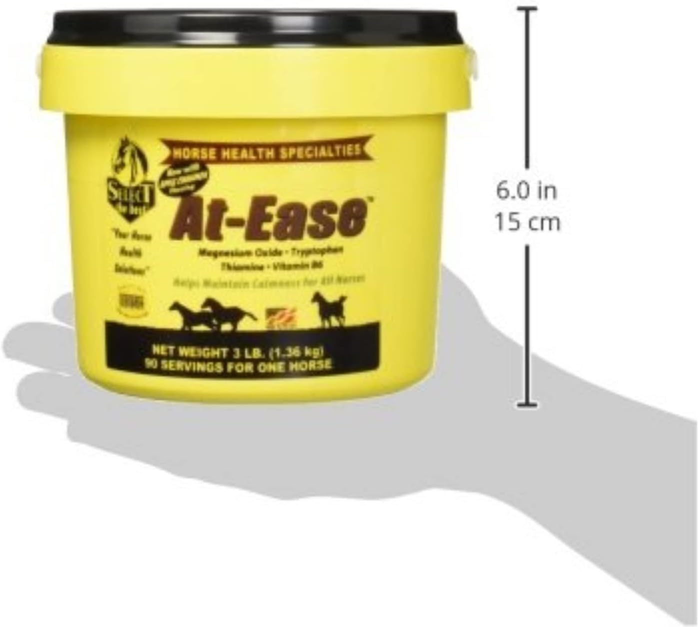 RICHDEL at-Ease Supplement for Calming Horses and Reducing Anxiety