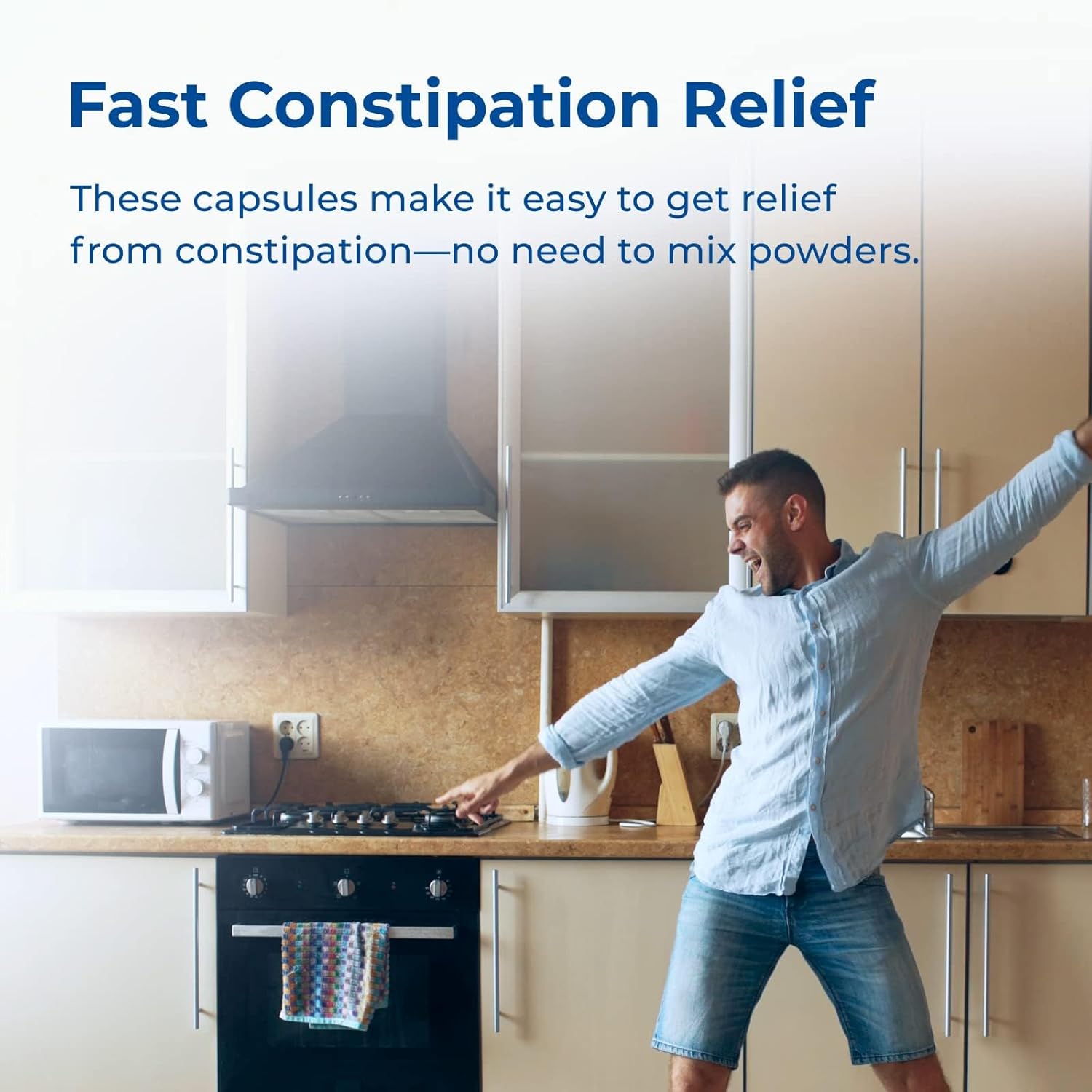 Rite Aid Psyllium Fiber Capsules, 160 Count, Natural Supplement for Constipation Relief and Digestive Health