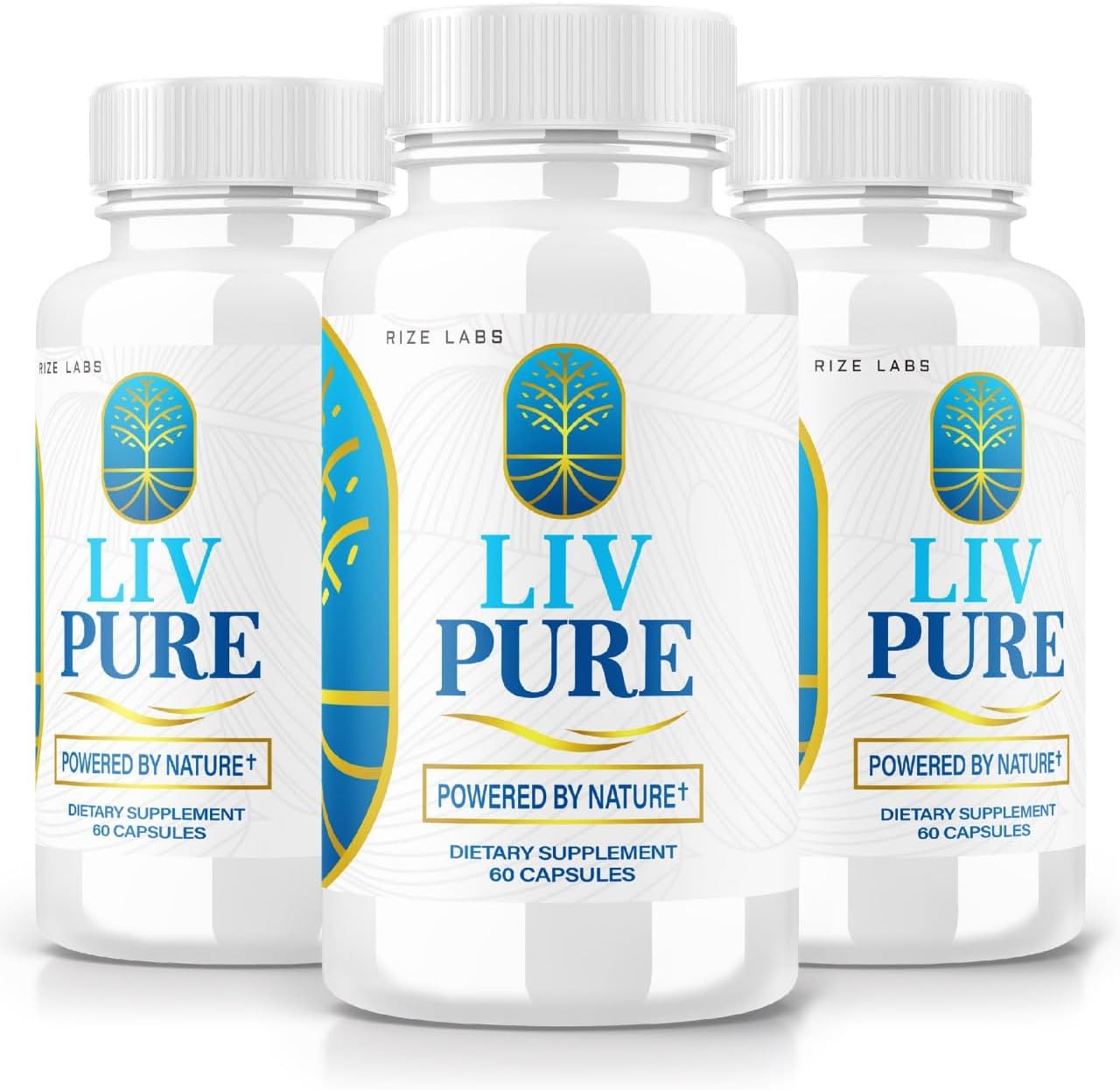 Rize Labs LivPure: Advanced Formula Liver Support Supplement - Vegan Liver Function Pills (180 Capsules)