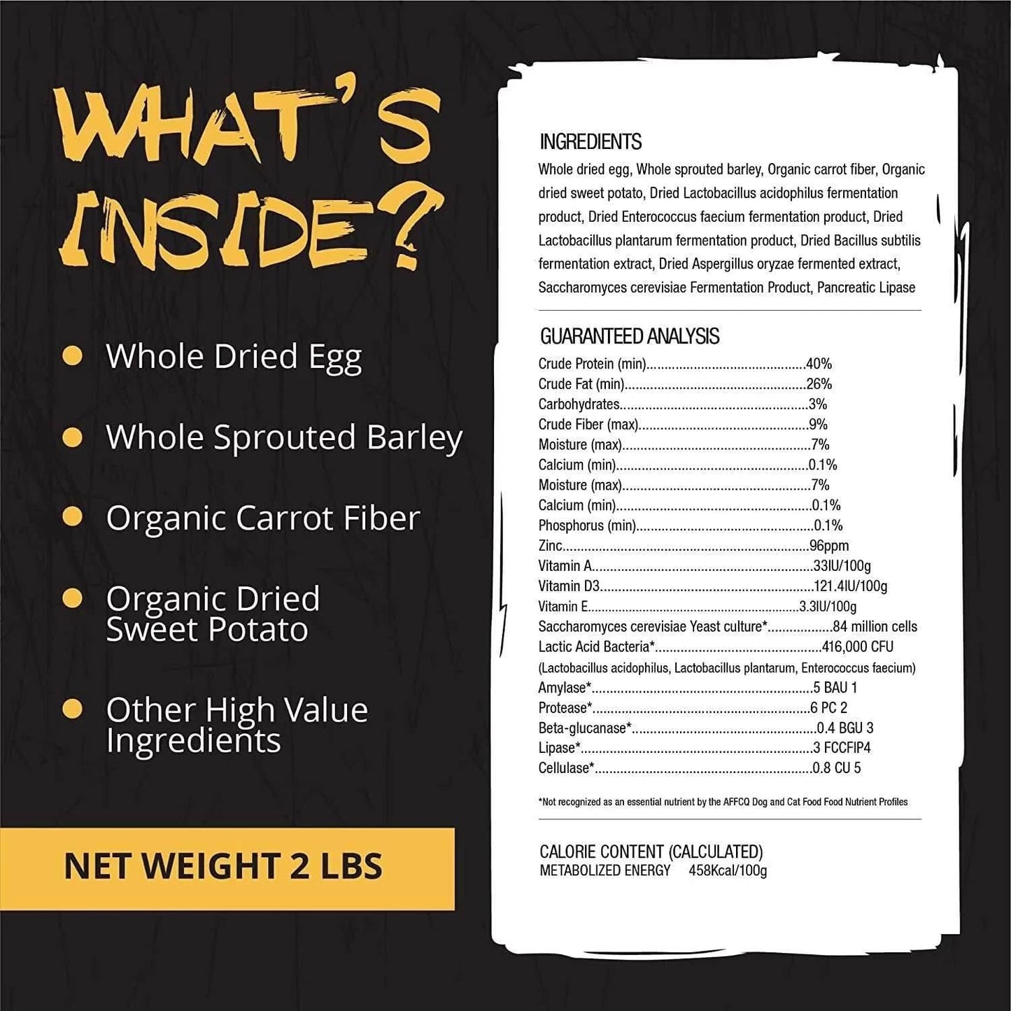 Rogue Pet Science Healthy Weight - Natural High Calorie Dog & Cat Food Topper - Supports Weight Gain, Gut Health & Digestion - Boosts Energy - 2 lbs