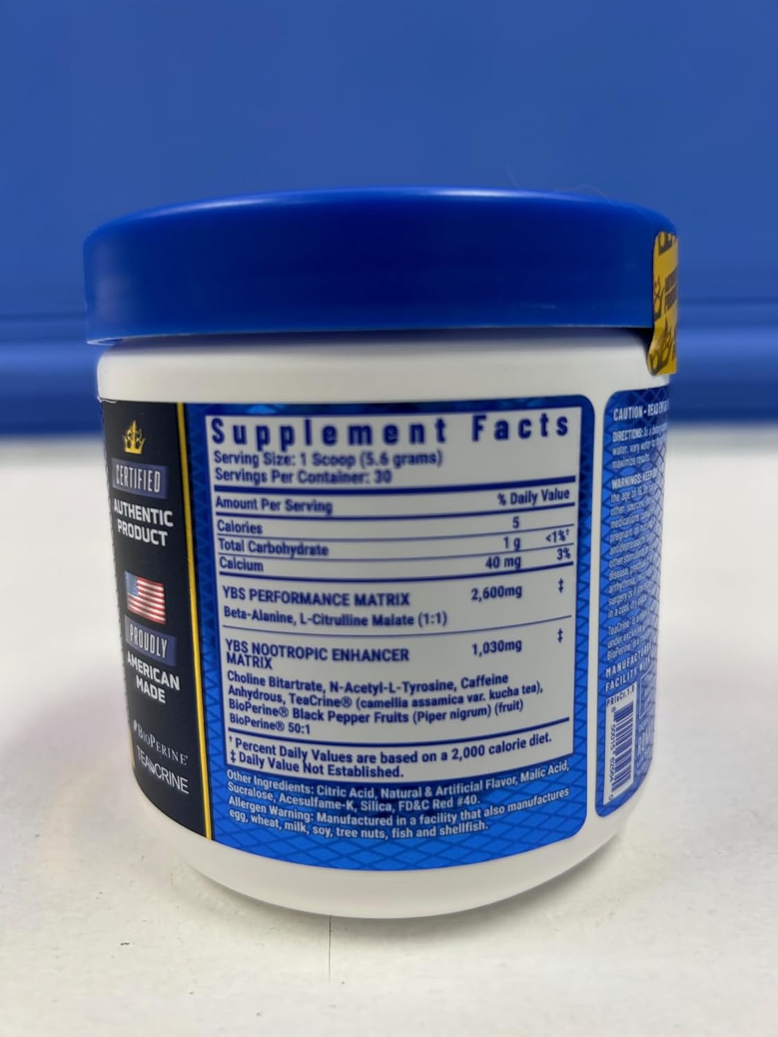 Ronnie Coleman Signature Series Island Crush Pre Workout Powder - Energizing Blend with Amino Acids, Caffeine, and Focus Support for Men & Women, 30 Servings