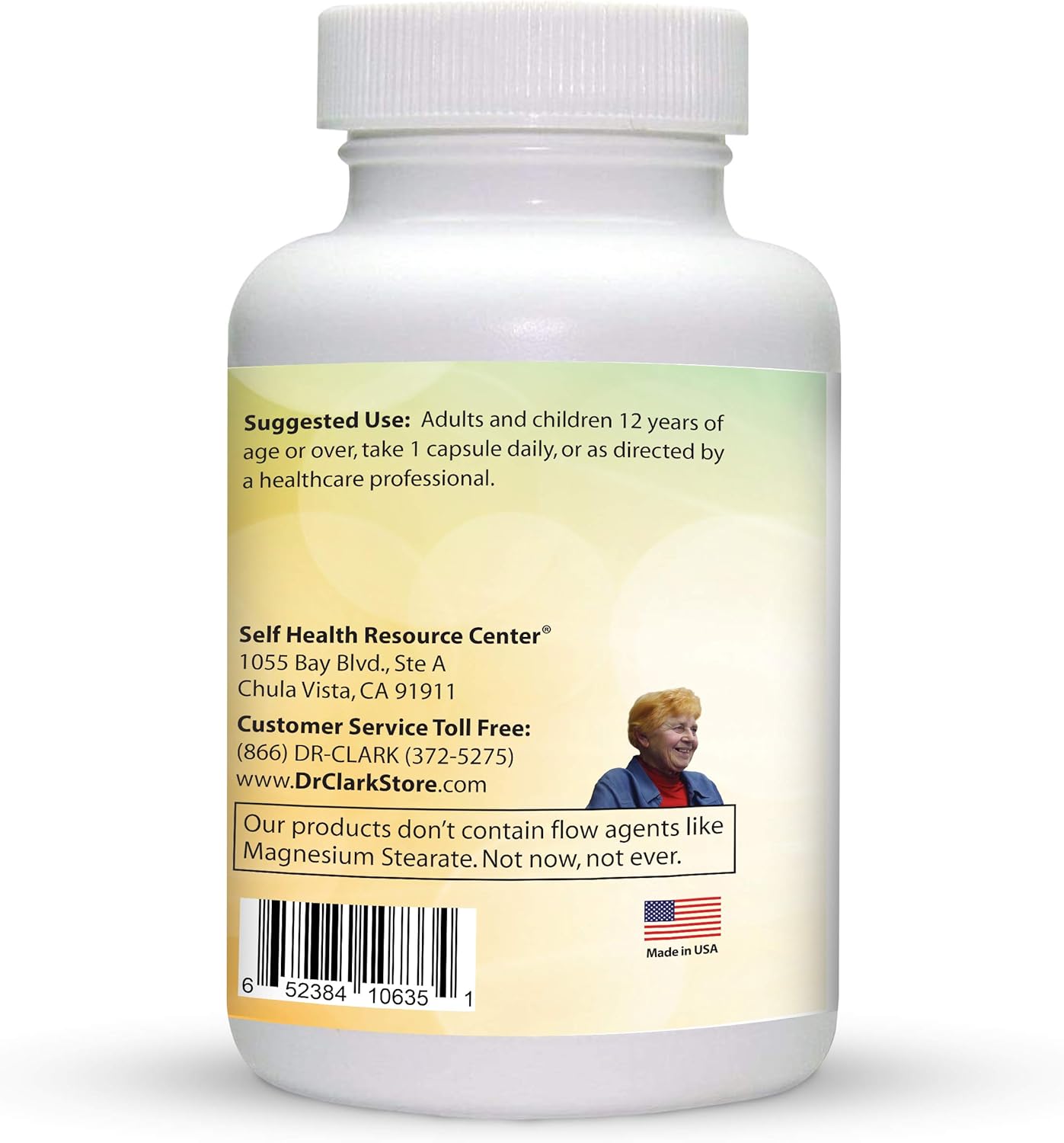 Rose HIPS Capsules - 500 mg, 100 Count from Dr Clark Store