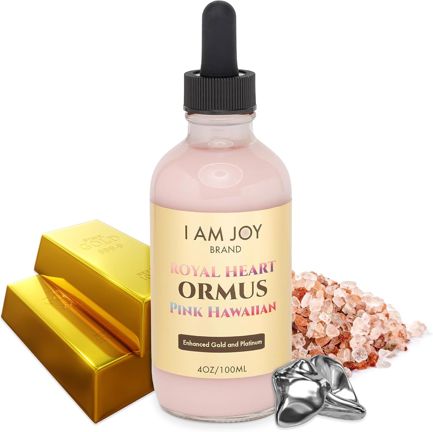 Royal Heart Ormus Oil Infused with Ocean Minerals for Enhanced Wellness