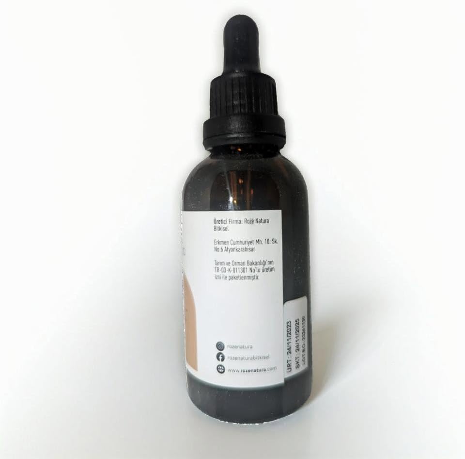 ROZE NATURA Nettle Leaf Macerated Oil Extract - 1.69 fl oz (50ml), 100% Pure & Natural Non-GMO Formula