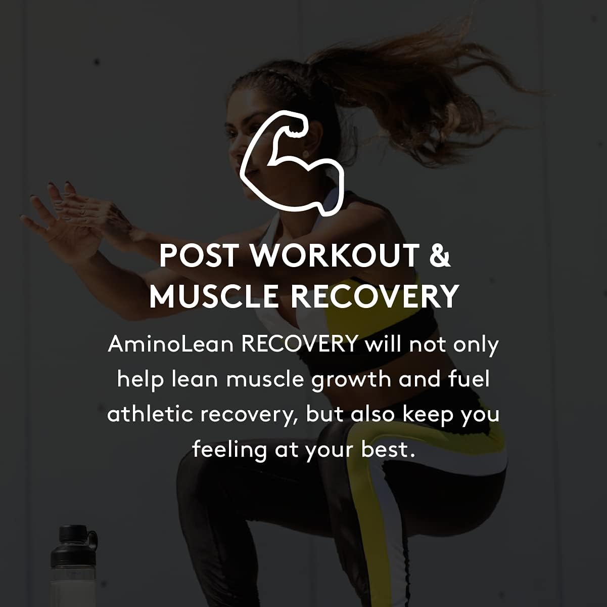 RSP AminoLean Recovery: Post-Workout BCAAs Supplement with Electrolytes, Hydration Boost, & Immunity Support - Blood Orange Vegan Aminos - Muscle Recovery Drink