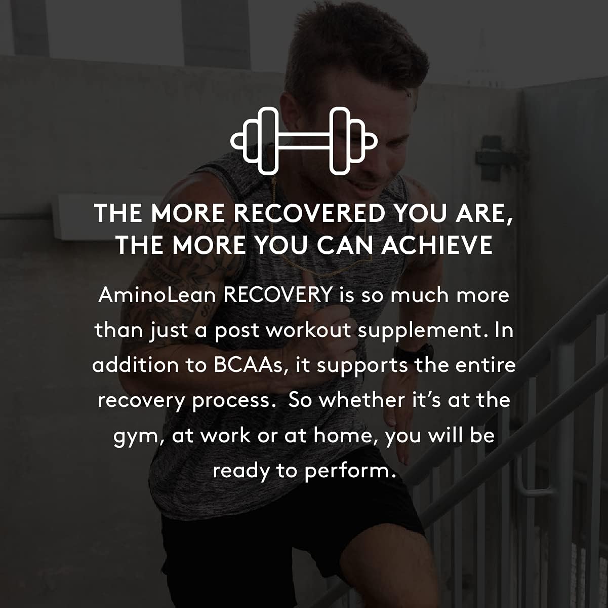 RSP AminoLean Recovery: Post-Workout BCAAs Supplement with Electrolytes, Hydration Boost, & Immunity Support - Blood Orange Vegan Aminos - Muscle Recovery Drink