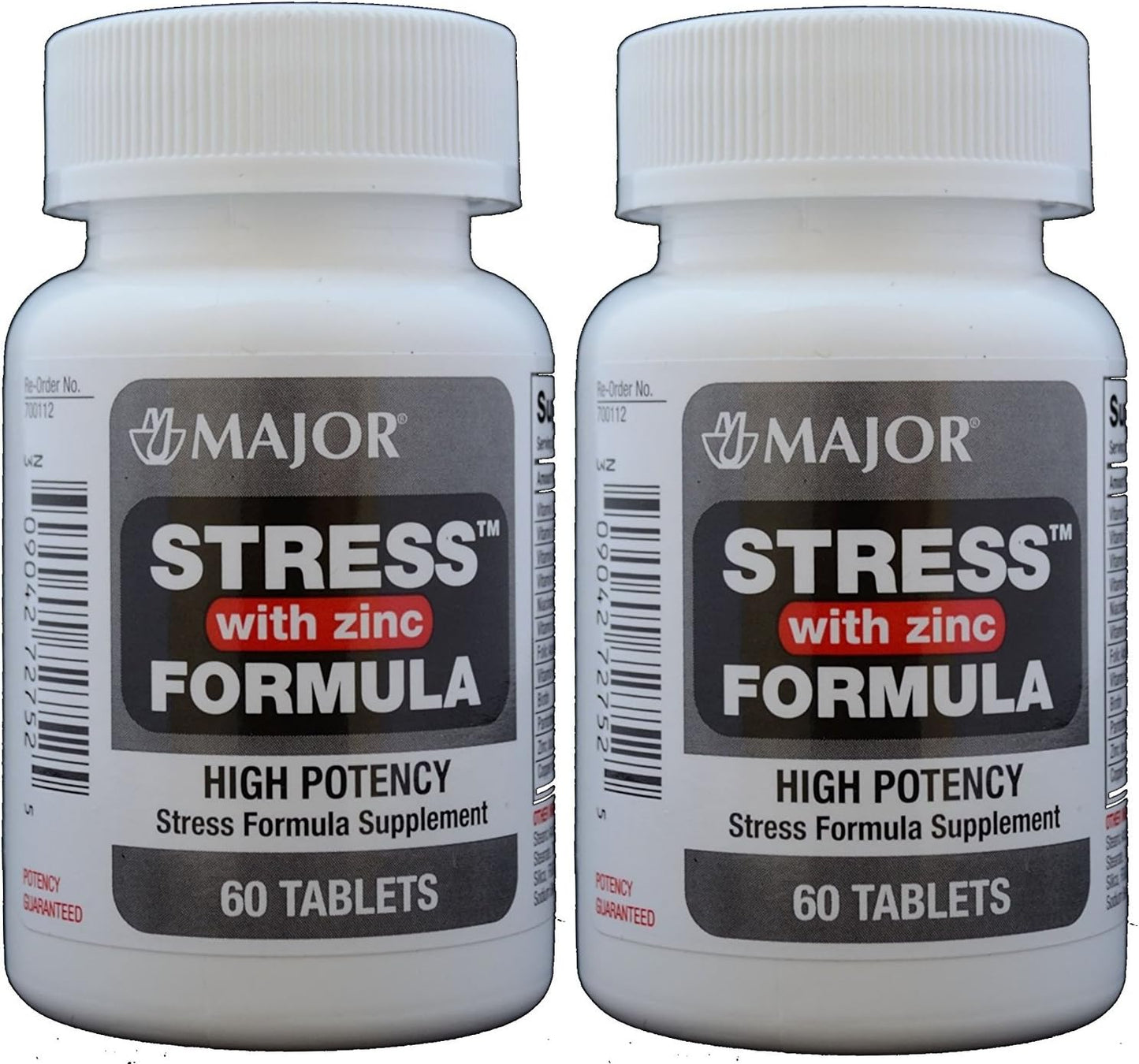 Rugby Multivitamin with Zinc Stress Formula - 60 Tablets - Dietary Supplement for Athletes