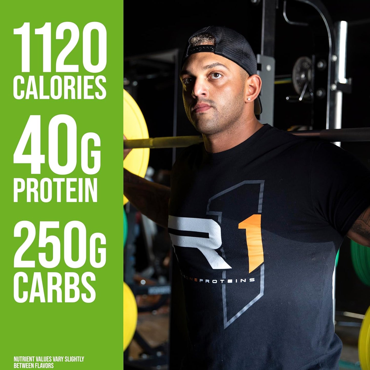 Rule One Proteins Mass Gainer Strawberries & Crème - High-Calorie Weight Gain Formula with 1,220+ Calories, 250g+ Complex Carb Blend, 40g All-Whey Protein, 8g Fat Per Serving - 6 Pounds, 8 Servings