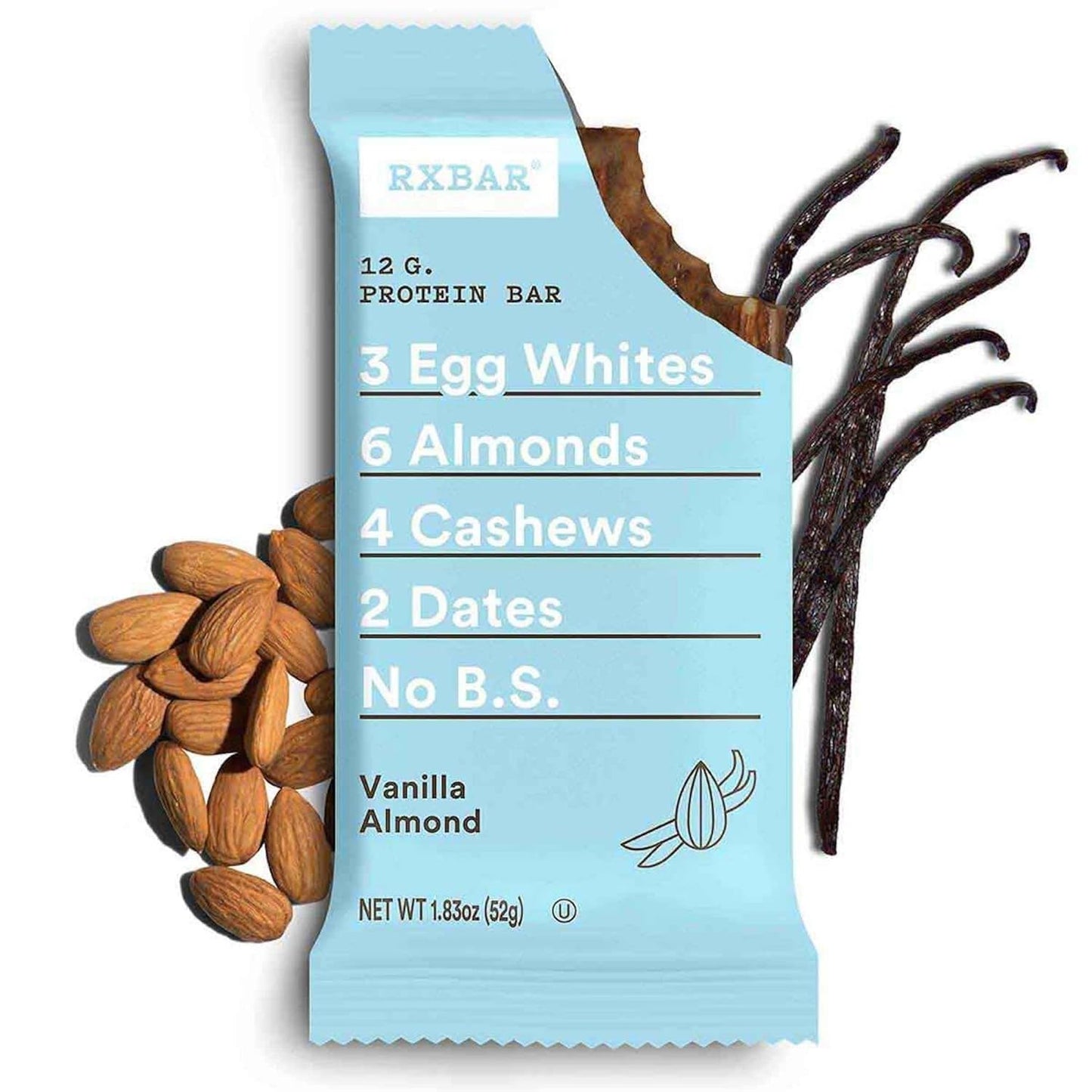 RXBAR Protein Bar Variety Pack - 1.83oz Bars, 6 Flavors - 12 Count Pack