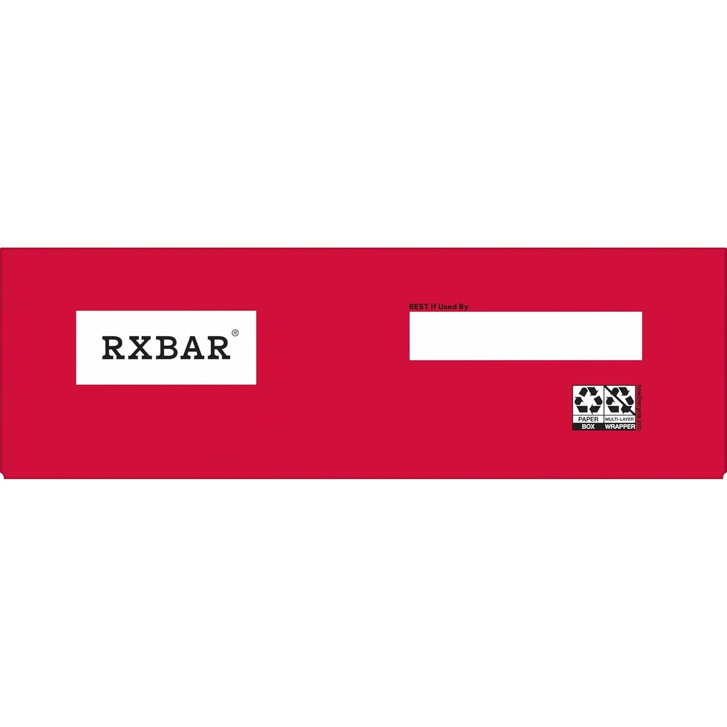 RXBAR Strawberry Protein Bars - 12g Protein, Gluten Free Snacks - 22oz Box (12 Bars)