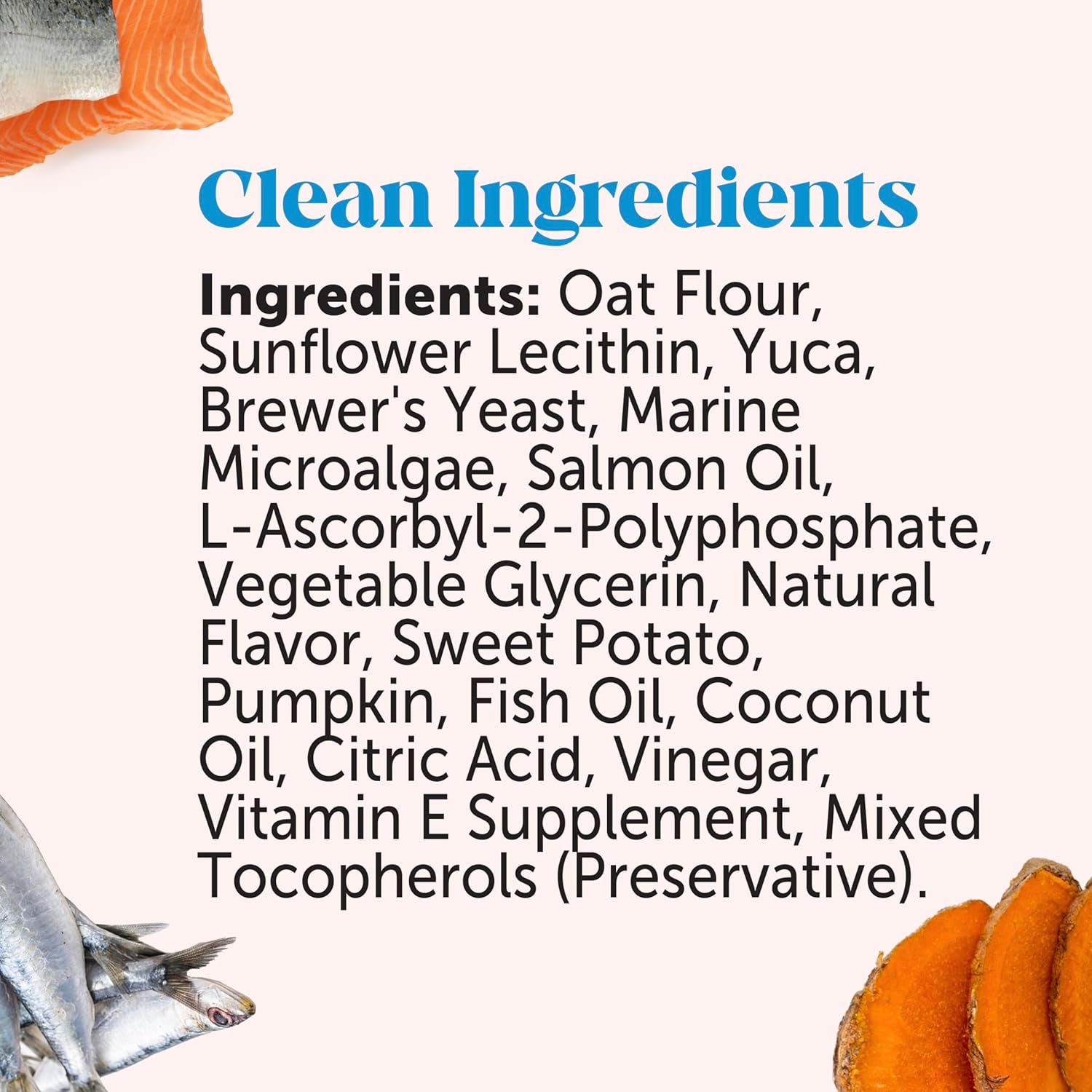 Salmon Chews for Dogs - Omega 3 Fish Oil & Natural Salmon Oil Supplements for Skin & Coat Health, Itch Relief, Shedding Control - 90 Ct