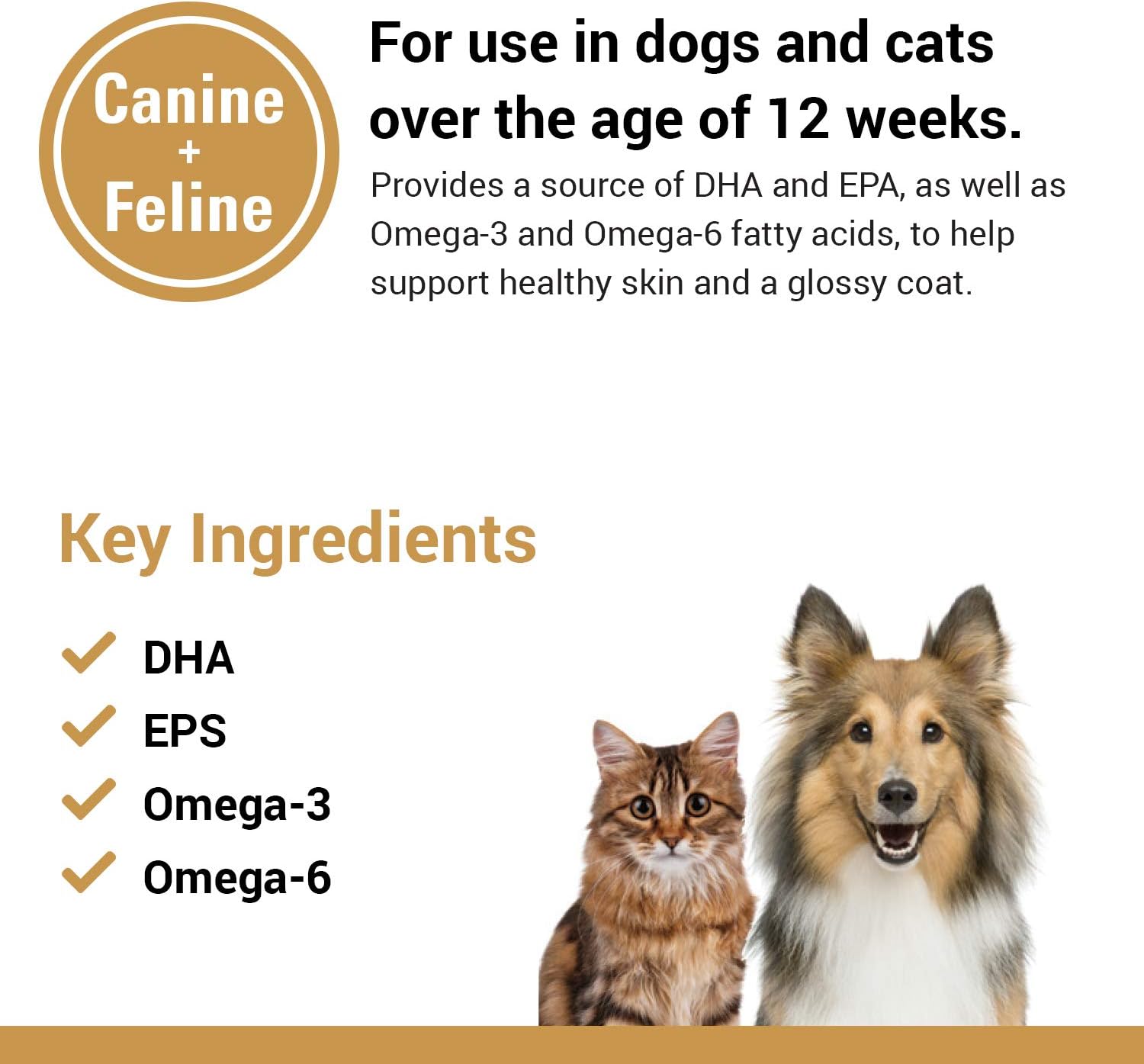 Salmon Oil Soft Chews for Dogs and Cats - Omega Supplement for Healthy Skin and Coats - Includes DHA, EPA - 90 Ct.