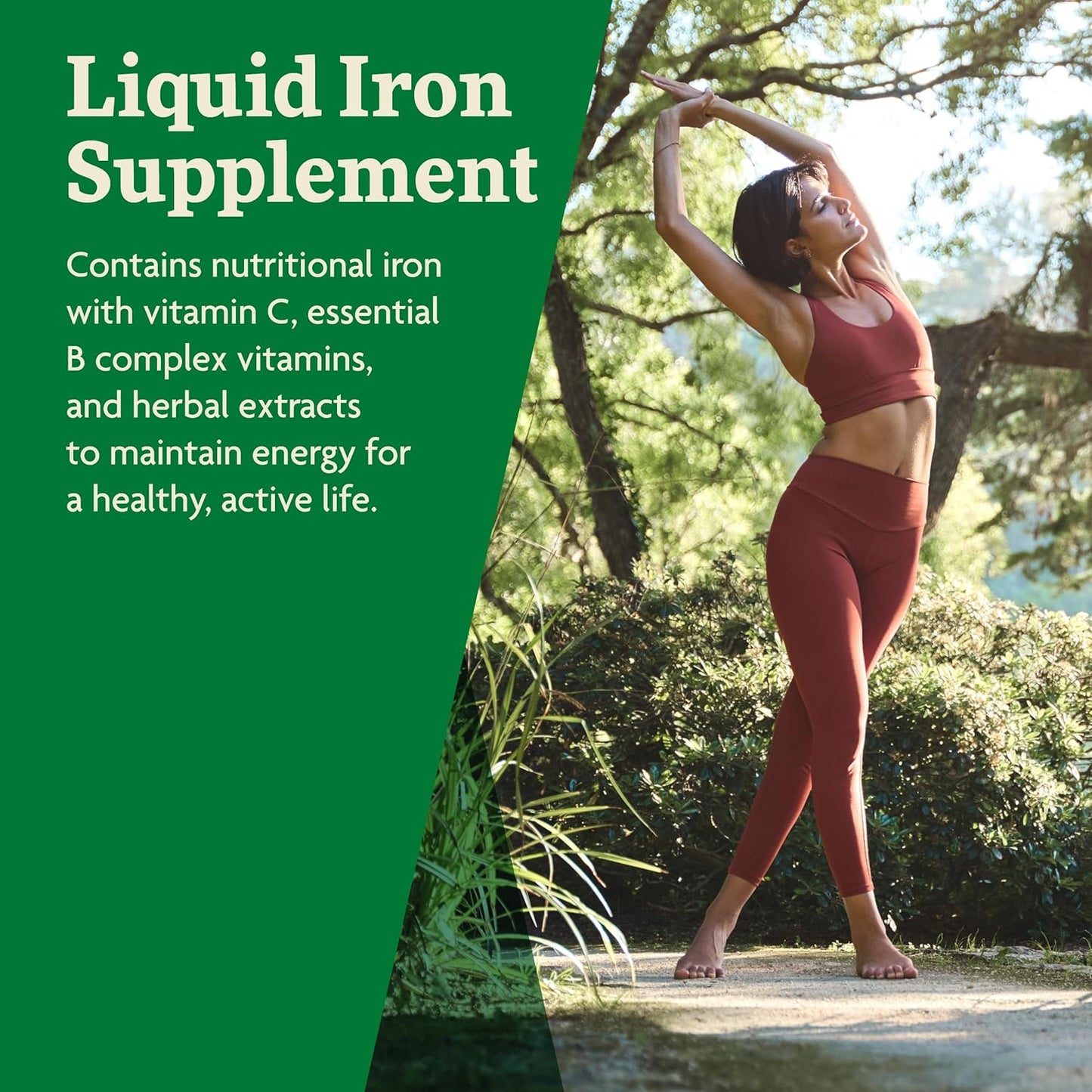 Salus Floradix Liquid Iron & Herbs Supplement for Energy - Vitamin C & B Complex - 8.5 oz Bottle for Men & Women