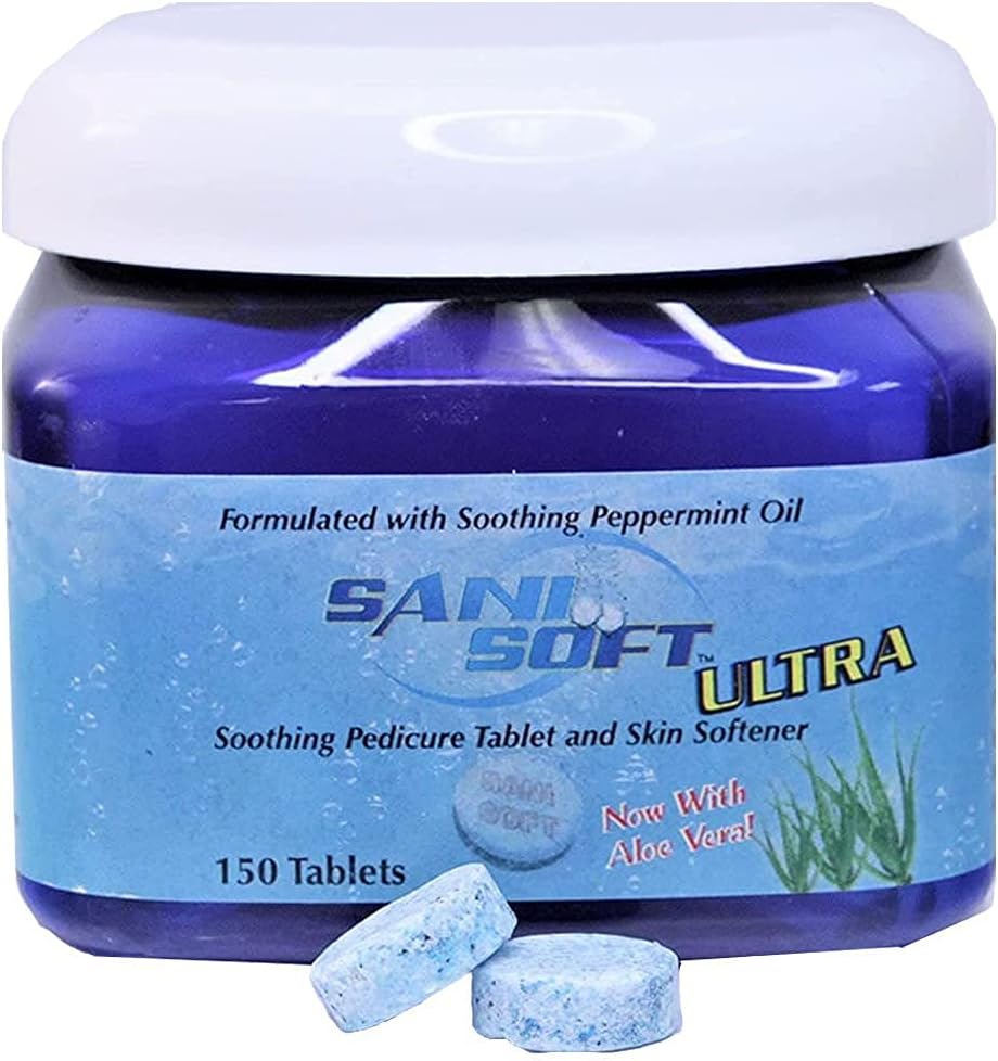Sanicare Sani-Soft Peppermint Tablets with Peppermint Oil and Aloe Vera - 150 Tabs