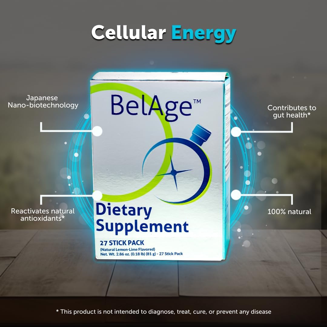 Sanki Global Belage Postbiotic Powder for Enhanced Sports Performance and Energy - Natural Flavored, Gluten Free - 2.86 oz, 27 Sticks (Lemon Lime)