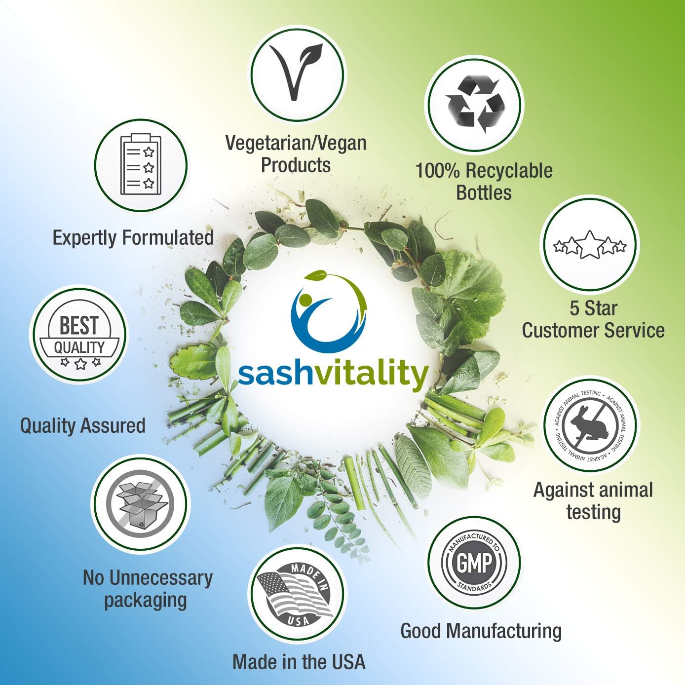 SASH Vitality Liver Health Supplement - Natural Support for Liver Function and Detoxification