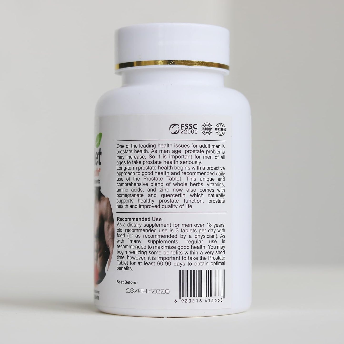 Saw Palmetto Prostate Health Supplements for Men - 60 Tablets for Bladder & Urinary Relief