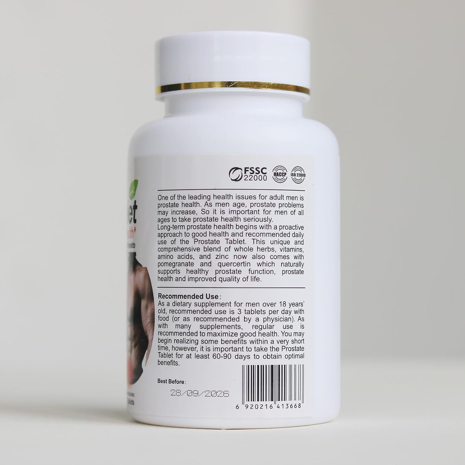 Saw Palmetto Prostate Health Supplements for Men - 60 Tablets for Bladder & Urinary Relief