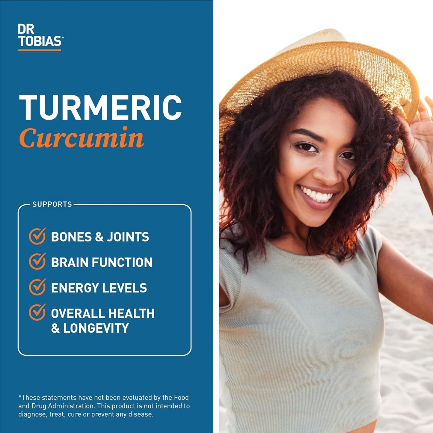 Saw Palmetto & Turmeric Curcumin Supplement for Immune Health, Joint Support, and Hormonal Balance, Non-GMO Formula for Men and Women