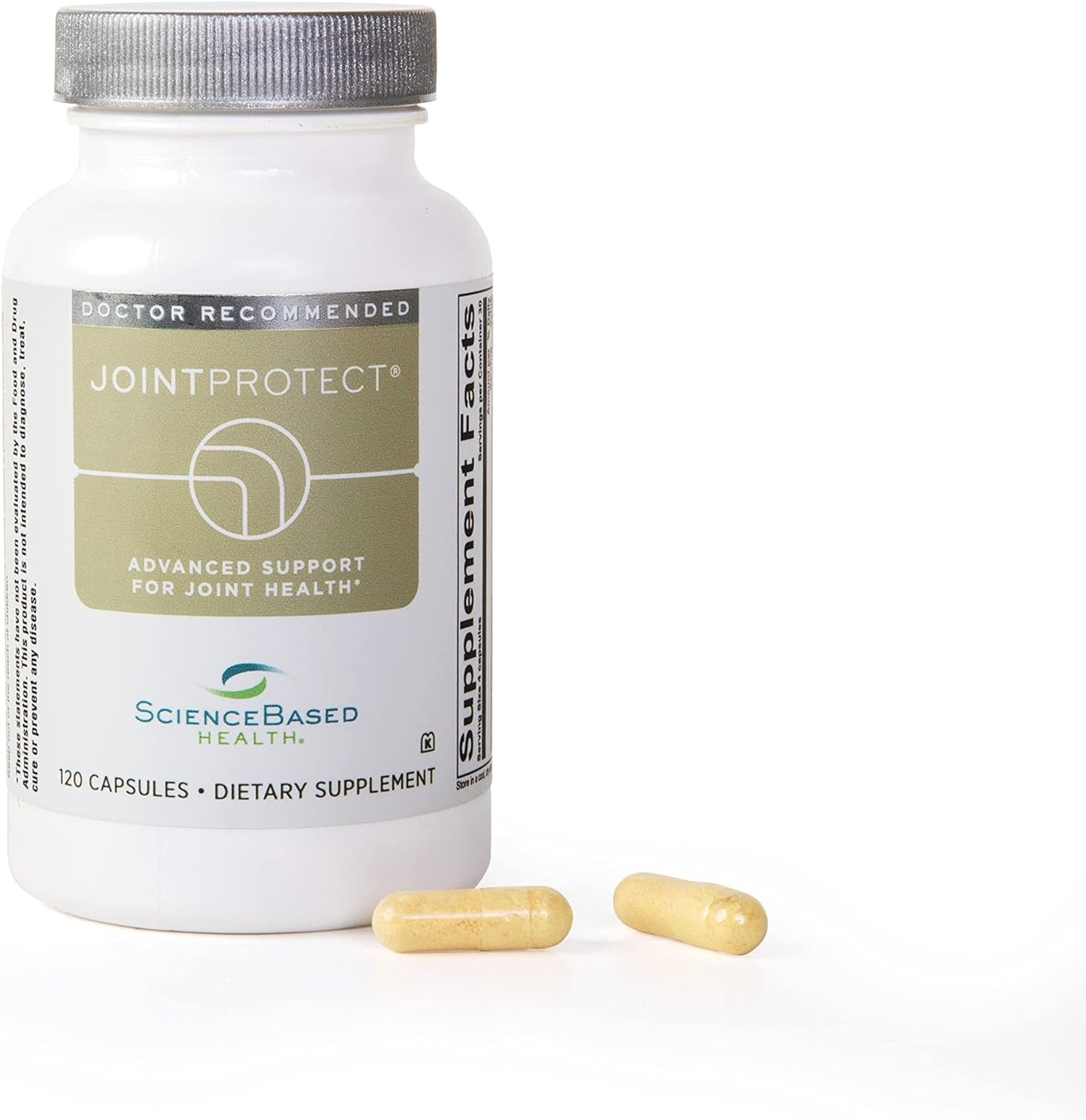 ScienceBased Health JointProtect - Advanced Joint Support Formula with Glucosamine, Boswellia, Curcumin, Vitamin C - 120 Caps