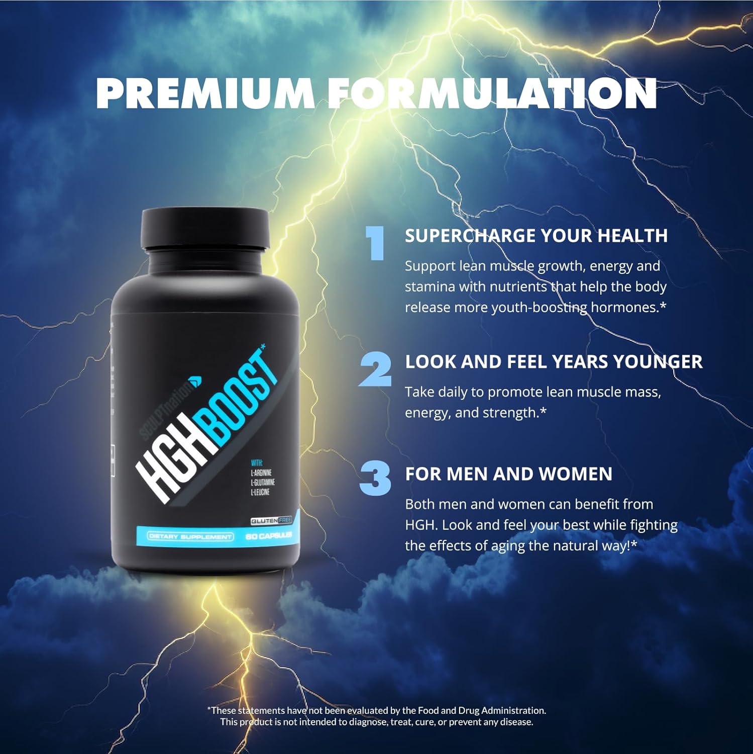 Sculpt Nation V Shred Energy and Performance Support Capsules with L Arginine, Tribulus Terrestris, and Amino Acids - 60 Gluten Free Capsules for Lean Body Mass and Recovery