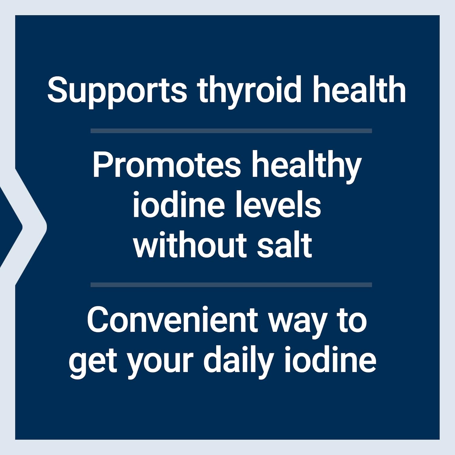 Sea-Iodine™ Supplement for Thyroid Health & Beyond - Non-GMO, Gluten-Free, Vegetarian Capsules (60 Count)