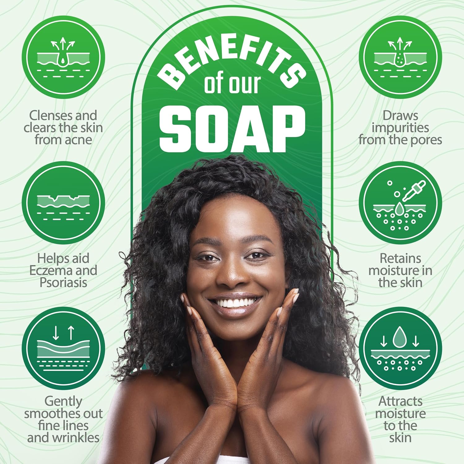 Sea Moss Soap with Coffee, Vanilla, Coconut, Oatmeal, Honey, and Strawberry Gel