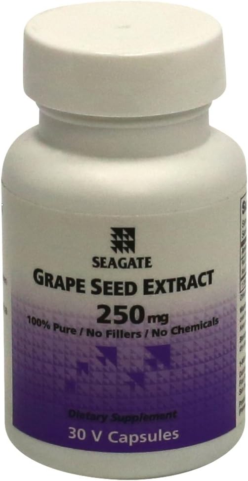 Seagate Grape Seed Extract Capsules - 250 mg, 30 Count