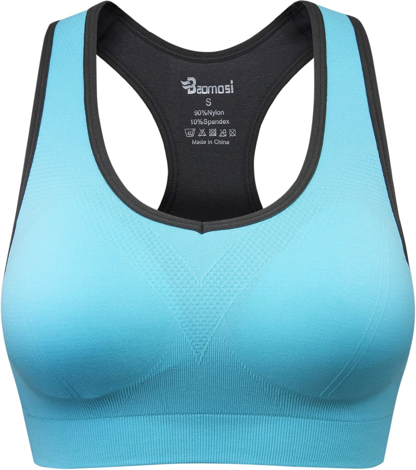 Seamless Racerback Sports Bra for Women - High Impact Support for Yoga, Gym, and Fitness Workouts