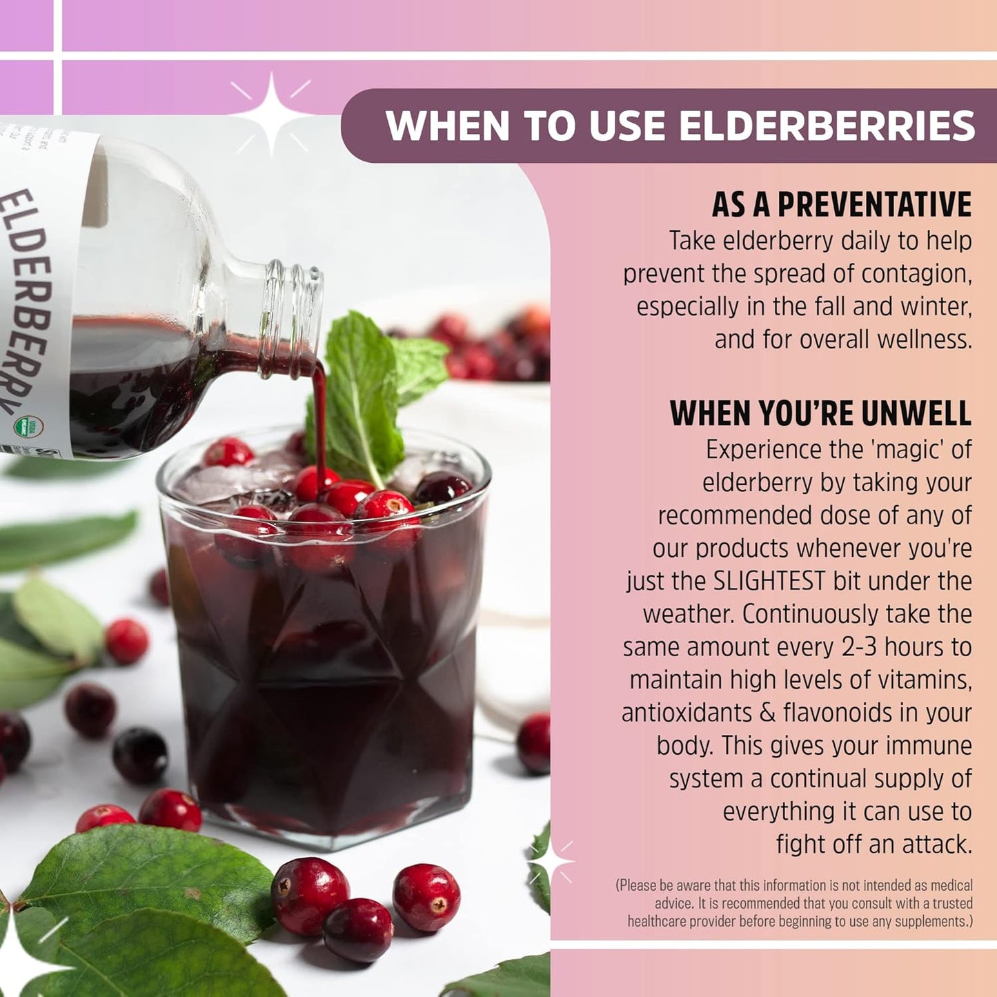 Seattle Elderberry Seasonal Support Tincture - Vegan, Gluten-Free, Allergy Benefits - Organic Ingredients - USA-Made - 2oz