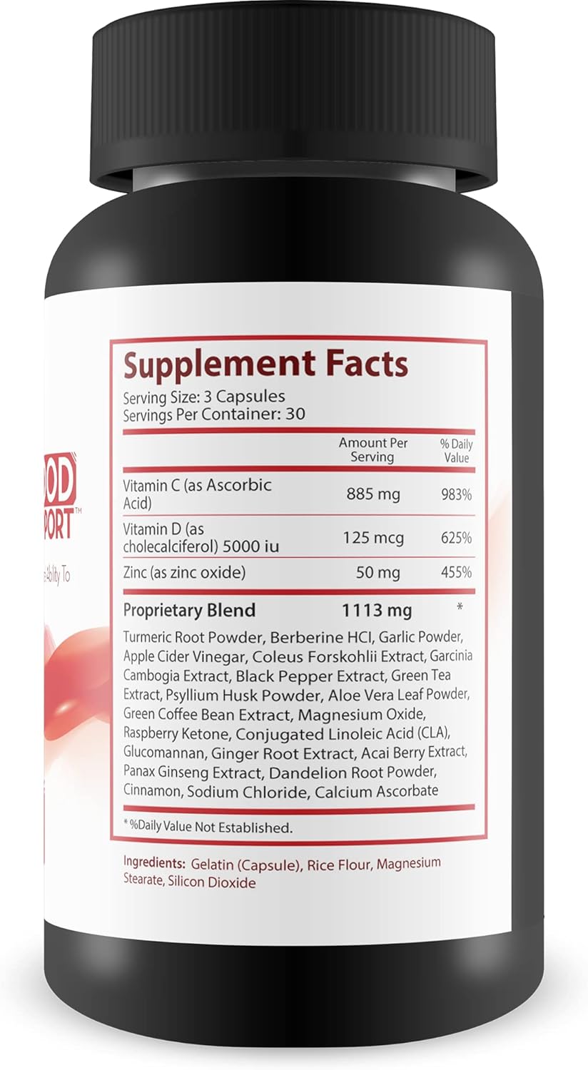 Sebi Blood Health Support Supplement for Improved Blood Flow & Reduced Oxidative Stress