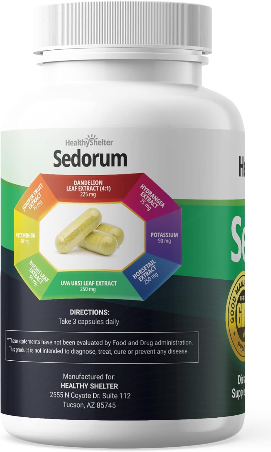 Sedorum: Natural Diuretic for Swollen Feet & Ankles, Reduce Fluid Retention & Leg Swelling with Healthy Shelter's Ultimate Solution