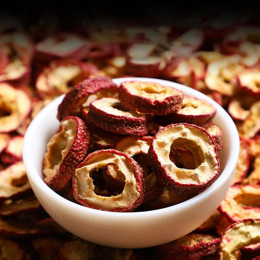 Seedless Hawthorn Slices 8.81oz - Fresh and Dry Options for Making Tea - 250g Pack