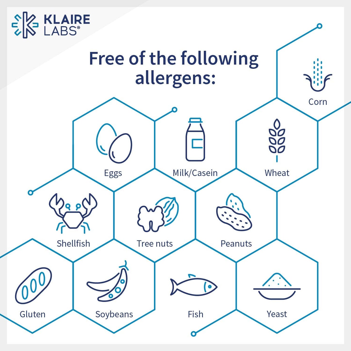 Selenium Supplement - Klaire Labs Seleno Met with 200mcg Selenomethionine for Allergen-Free Antioxidant Support (100 Capsules)