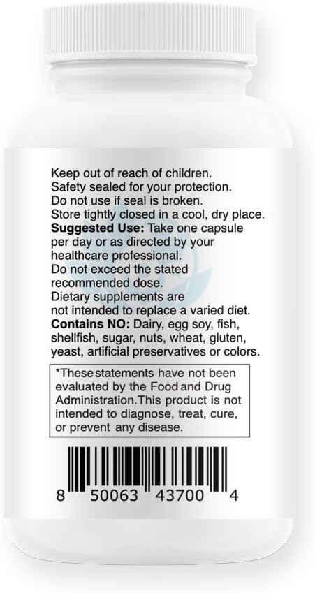 Selenium Yeast-Free Supplement 100 mcg (200 Count, 2-pack) for Immune, Cardiovascular, Thyroid Health - EcoIntegratives SE-100