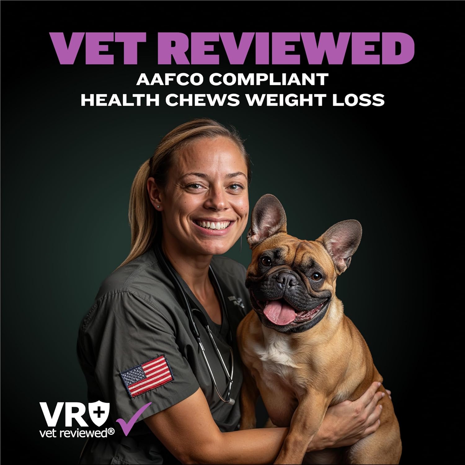 Senior Dog Anti-Aging Multivitamin Chews with Postbiotics - 2-in-1 Supplement for Vitality, Immunity, and Joint Support - Small & Large Breed Adult Dog Vitamins - 75 Soft Chews