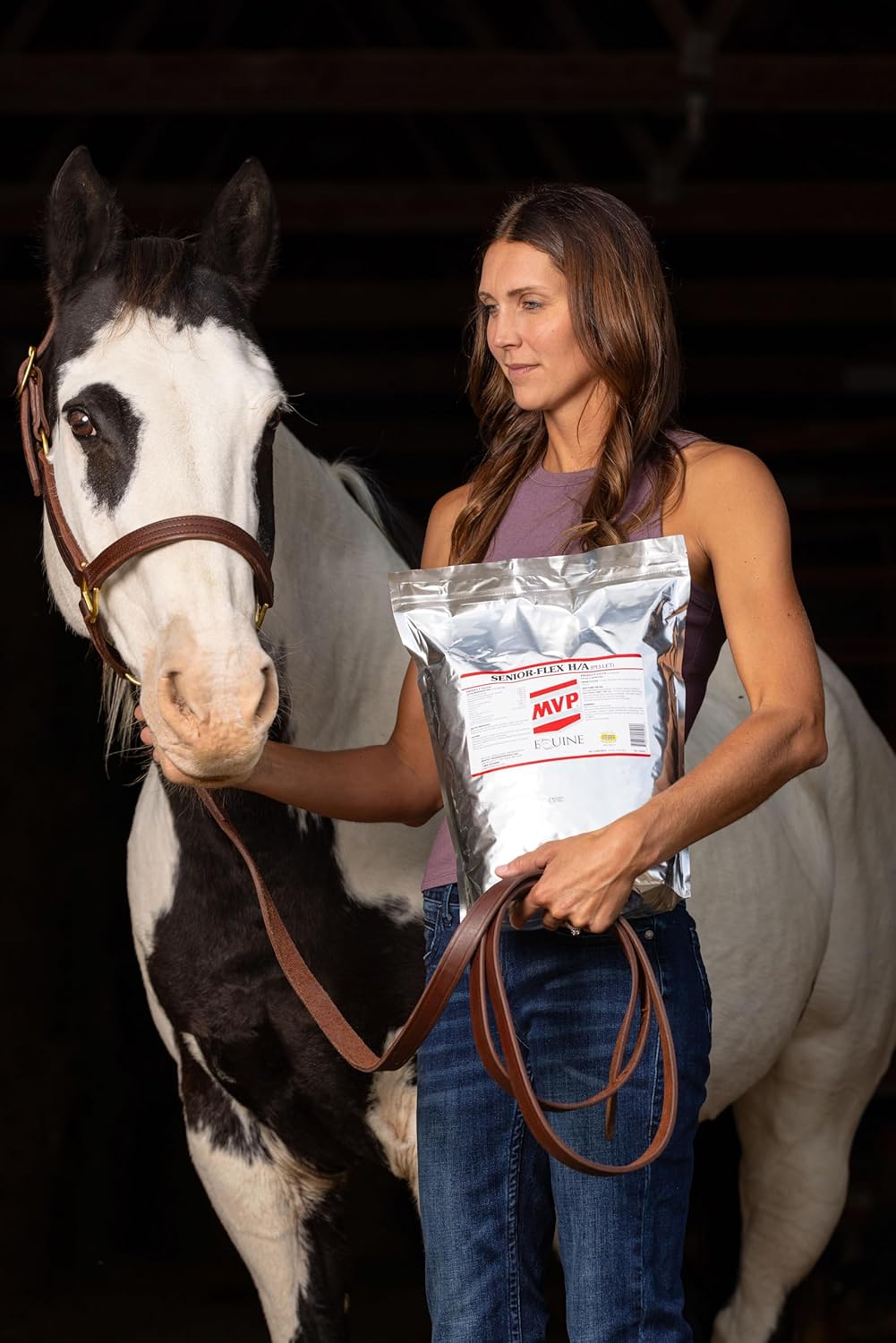 Senior Horse Joint, Immune & Digestive Support Supplement - MVP Senior-Flex H/A (5 lb)