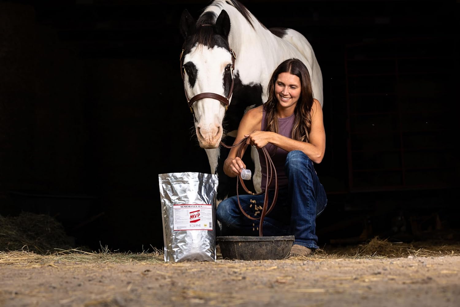 Senior Horse Joint, Immune & Digestive Support Supplement - MVP Senior-Flex H/A (5 lb)