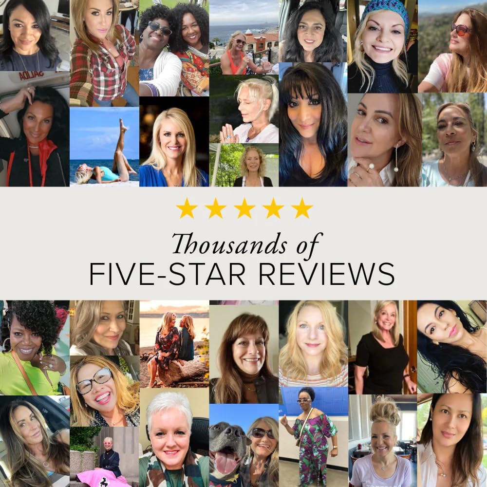 Serovital Advanced Women's Anti-Aging HGH Supplement - Skin Benefits, Energy, Sleep - 30 Servings