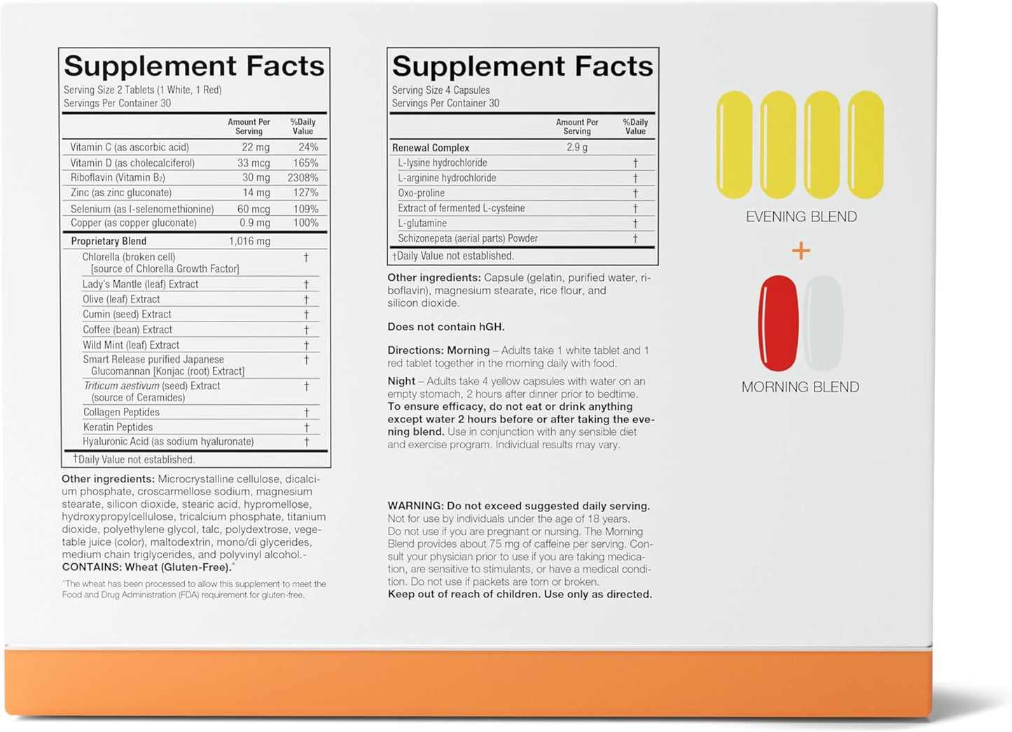Serovital Advanced Women's Anti-Aging HGH Supplement - Skin Benefits, Energy, Sleep - 30 Servings