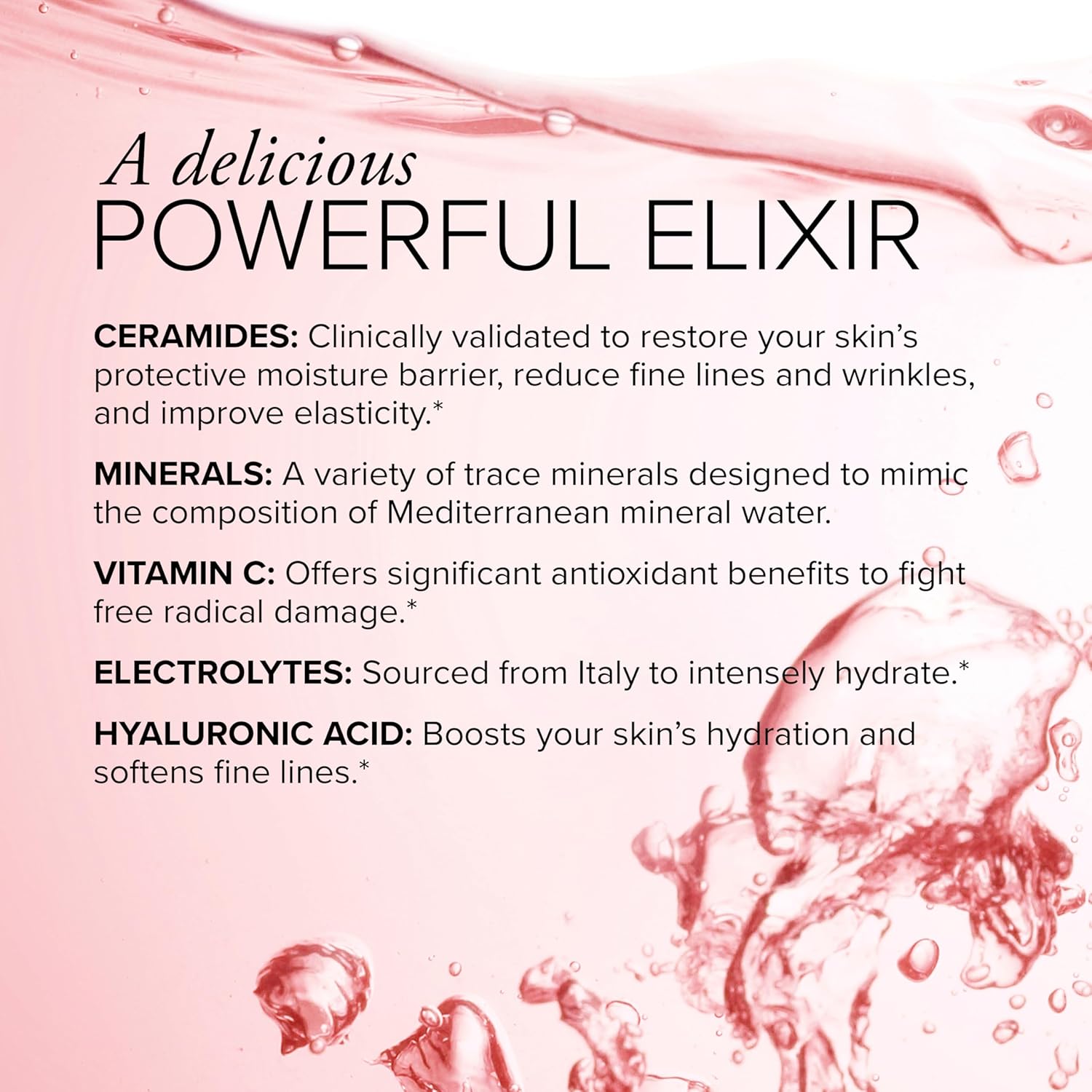 Serovital Glow Sticks Anti-Aging Powder with Ceramides and Hyaluronic Acid, Enhance Skin in 30 Days, 28 Ct.