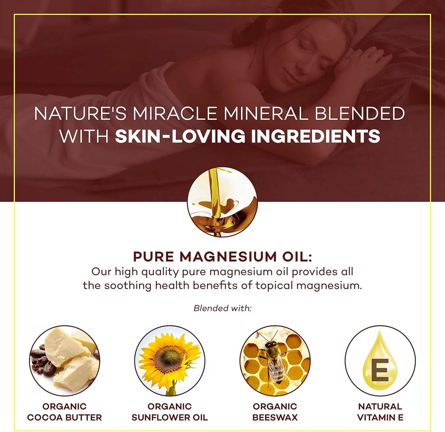 Seven Minerals Relaxing Leg Magnesium Duo: Flakes & Cream for Natural Relief