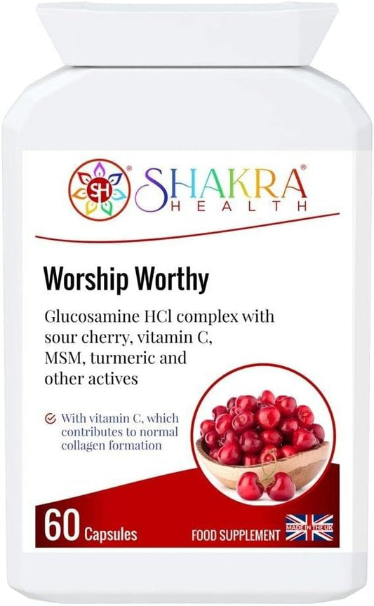 Shakra Health Joint & Connective Tissue Collagen Formula - 60 Capsules for Skin, Hair, and Nails