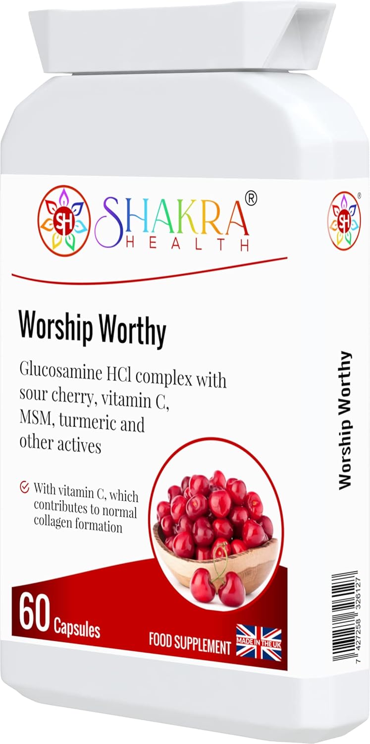 Shakra Health Joint & Connective Tissue Collagen Formula - 60 Capsules for Skin, Hair, and Nails